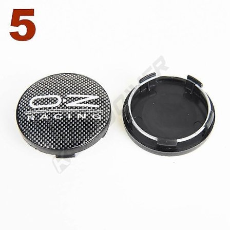 4 stk. Od 58mm / Id 53mm Hjulkapsel Oz Emblem Hjulcenter Navkapsel Fælgdæksel, 5