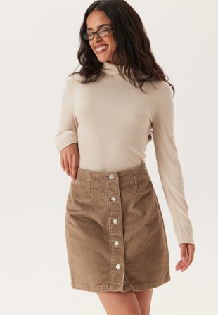 VERO MODA - Vmetta Hr Short Cord Skater Sk - Kläder - - Bubbleroom