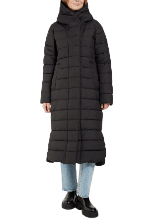 Didriksons Stella Parka Long Jackor Dam Svart 46