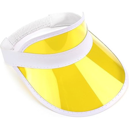 Unisex 80-luvun tyyliin retro neon aurinkolippa hiuspanta hattu golf tennis peura pokeri juhliin