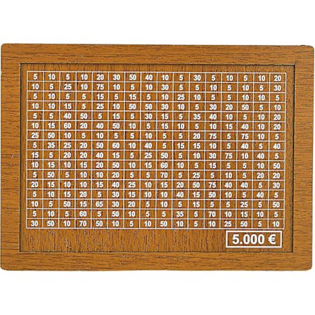 Sparebøsse (4 Størrelser) - Genanvendelig Min Boks Med Sparmål Og Tal Til Afkrydsning