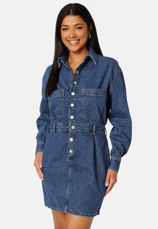 Dr. Denim Teegan Dress J35 Breakwater Mid B Klær