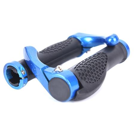 Carbon Styre Cykling Mountain Bike Lock-on Cover Blå onesize Blue onesize