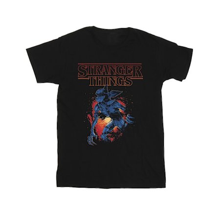 Netflix Stranger Things Demo Cave T-skjorte 3XL Svart Svart 3XL