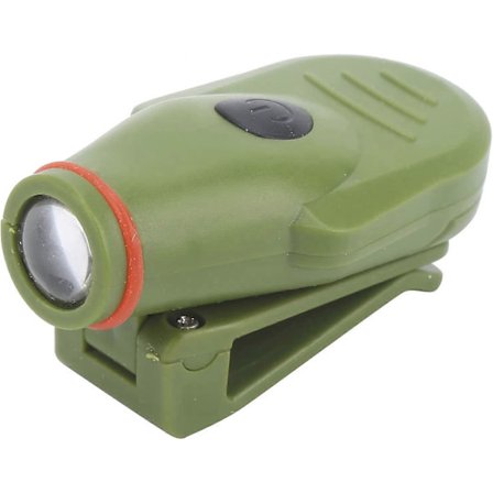 LED Keps Lampa Utomhus Mini Keps Clip-on Lampa Basebollkeps Lampa Pannlampa Clip-on Keps Lampa med Clip, Grön