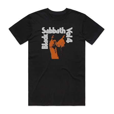 Black Sabbath Vol 4 4 T-shirt Svart