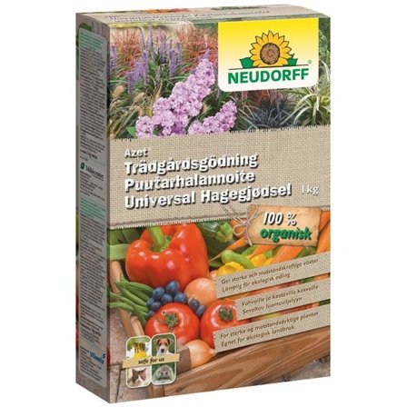 Neudorff Azet havegødning 1 kg - 100% organisk næring