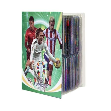 (B) Fodboldstjerne Kortalbum - 240 stk. Stjernekort Boks Kollektion Al