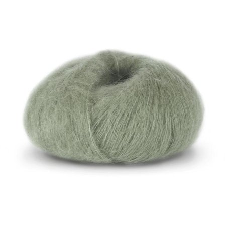 Dale Garn Tynn Kidsilk Erle Jadegrønn 4009, 25g