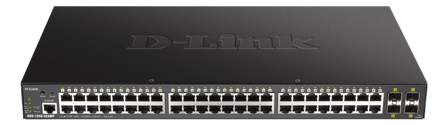 D-LINK DGS 1250-52XMP - switch - 52 porter - smart - rackmonterbar