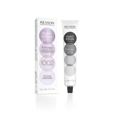 Revlon Professional Nutri Color Filters 1002 Pale Platinum 100 ml, Hår, Hårfarve, Washouts