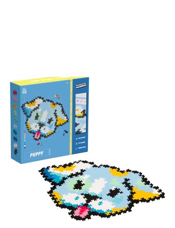 Plus-Plus Plus-Plus Puzzle By Number Puppy 500Pcs - Multi/patterned - ONE SIZE