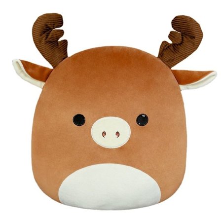 Mjuka godis serie knubbiga plysch leksaker Brun älg