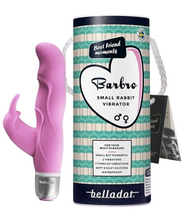 Belladot Barbro rabbit vibrator rosa