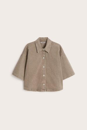 Kappahl | Twillskjorte | Brun
