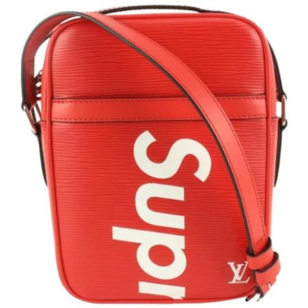 Louis Vuitton Vintage, Pre-owned Leather louis-vuitton-bags Rood, Dames, Maat:ONE Size