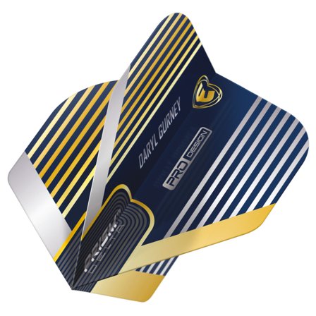 Daryl Gurney Blue & Gold Prism Delta Standard | Winmau