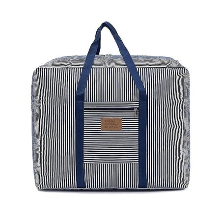 Vandtæt Tyk Stor Opbevaringspose 600d Oxford Organizer Rejsebagagepose Til Tæpper, Dyner, Puder (M)