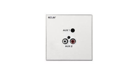 ECLER Mjack 2RCA wall panel