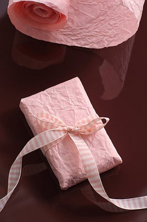 Jotex - Hellrosa - CRUMPLE - Kaufe Geschenkpapier und -band bei Jotex