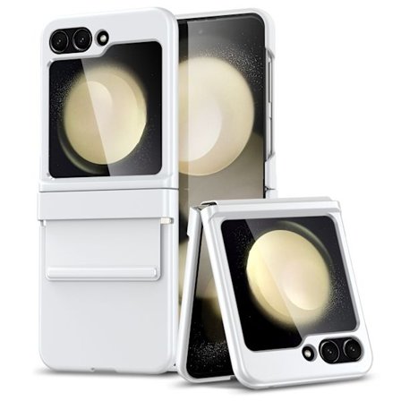 Stöttåligt skal för Samsung Galaxy Z Flip 7 (Vit)