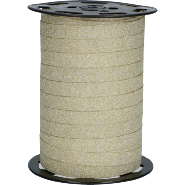 GAVEBÅND GLITTER GULL