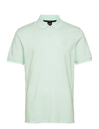 Pallas Polos Short-sleeved Grøn BOSS