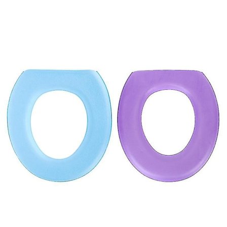 2 stk. Badeværelses Toiletpuder Alsidige Eva Toiletmåtter Tykke Toilet Dæksler-liuyue