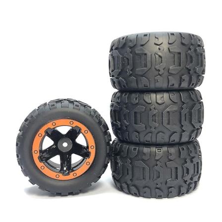 4st stora däckvidgningshjul för Wltoys 144001 Rc Bildelar,1