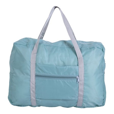 Hushållbar bärbar stor kapacitet hopfällbar väska vattentät klädförvaringsväska för utomhusresorHimmelsblå