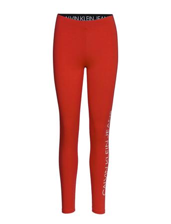 Institutional Logo Legging Red Calvin Klein Jeans