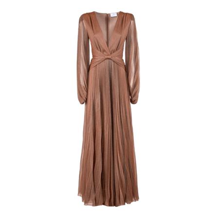 Nenette Gowns , Bruin , Dames , Maat: L Jurk