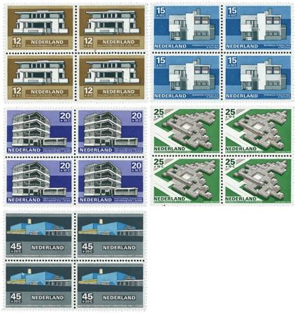 Holland 1969 - NVPH 920-924 - 4-blokke - Postfrisk