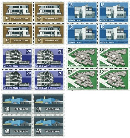 Holland 1969 - NVPH 920-924 - 4-blokke - Postfrisk