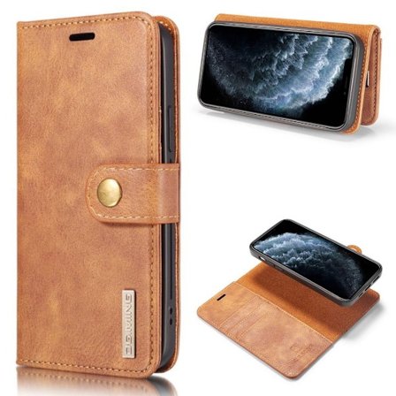 DG.Ming 2-i-1 iPhone 12 Pro / iPhone 12 fodral - Brun