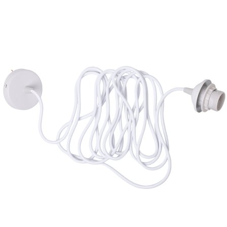 Edgeform E27 Loftledning 5 meter, hvid | KitchenOne