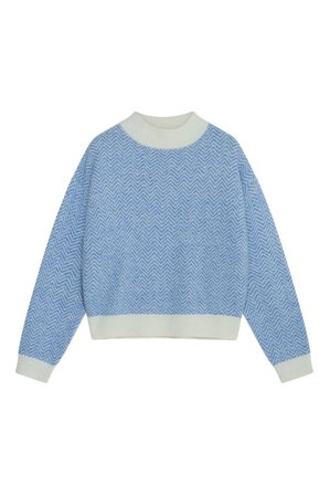 Saoirse Sweater Offwhite / Blue L
