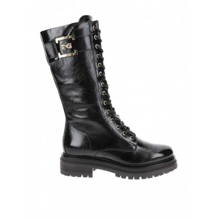 Nerogiardini, Lace-up Boots Czarny, Kobieta, Rozmiar: 36 EU