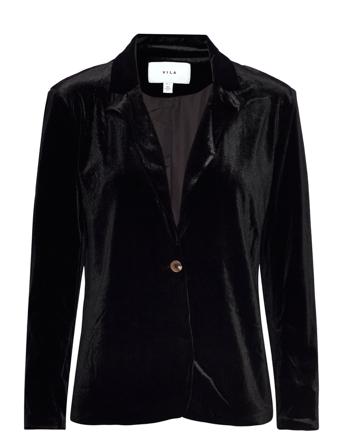 Vivelour L/S Blazer/Ka Black Vila