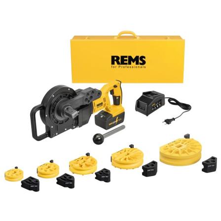 REMS 580066 R220 Bukkemaskine 3/8-7/8", med batteri og oplader, VVS maskiner & værktøj