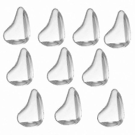 Hjørnebeskyttere til møbler, vanddråbedesign, 10-pak, bord- og kantbeskyttere til hjemmesikkerhed