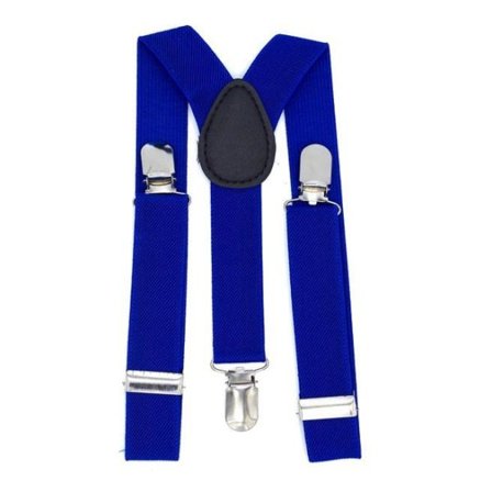 Selvspændende bælter i flere farver - børnestørrelse Blå