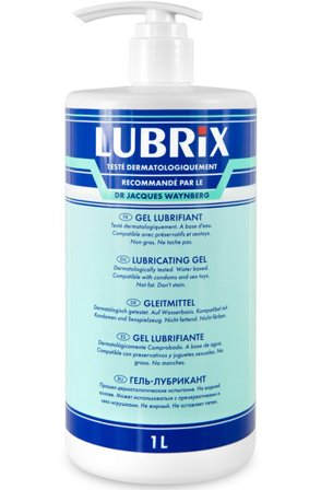 Lubrix Lubricating Gel 1000 ml Liukuvoide anaali/fisting