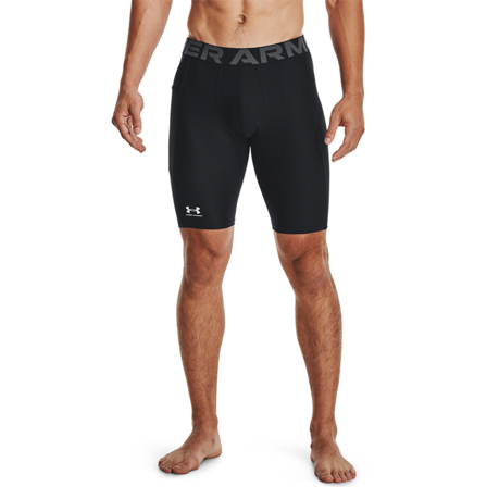 Træningsshorts Under Armour UA HG Armour Long Shorts, Sort - Bodyman.dk