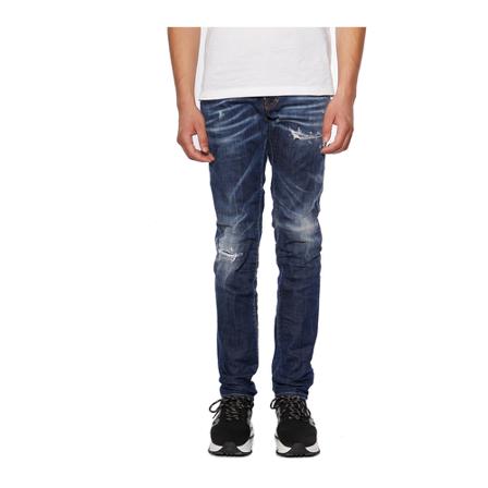 Dsquared2, Jeans Blauw, Heren, Maat:M