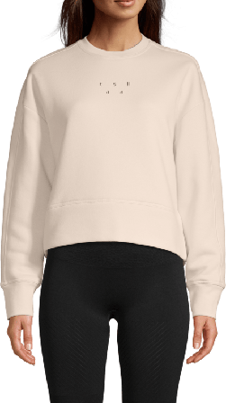 Casall Women's Boxy Crew Neck Sweatshirt Women long-sleeved sweaters Beige S