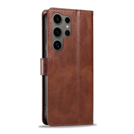 S24 Ultra - Läderplånboksfodral i 6 färger