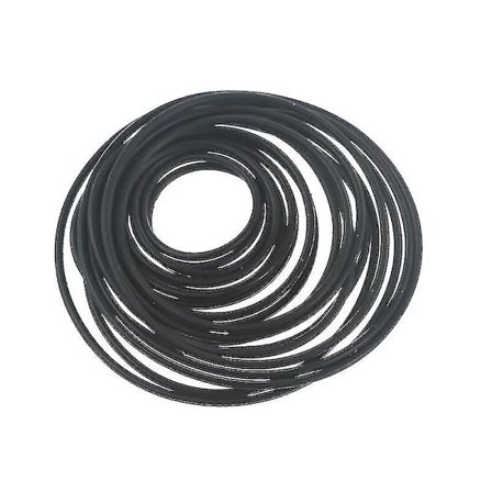 20 stk. 1,5 mm kassettebånd i gummi, kassettebåndoptager, pladespiller, drivrem i gummi, holdbare gummibånd [CO]