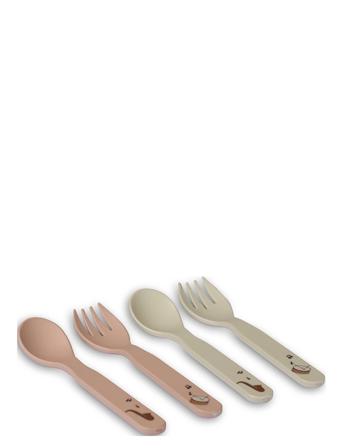 Carl Pla Cutlery Set 4-Pack Home Meal Time Cutlery Multi/patterned Nuuroo