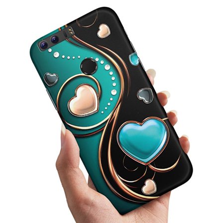 Kuoret / Suojakuoret Huawei Honor 8 - Sydämet